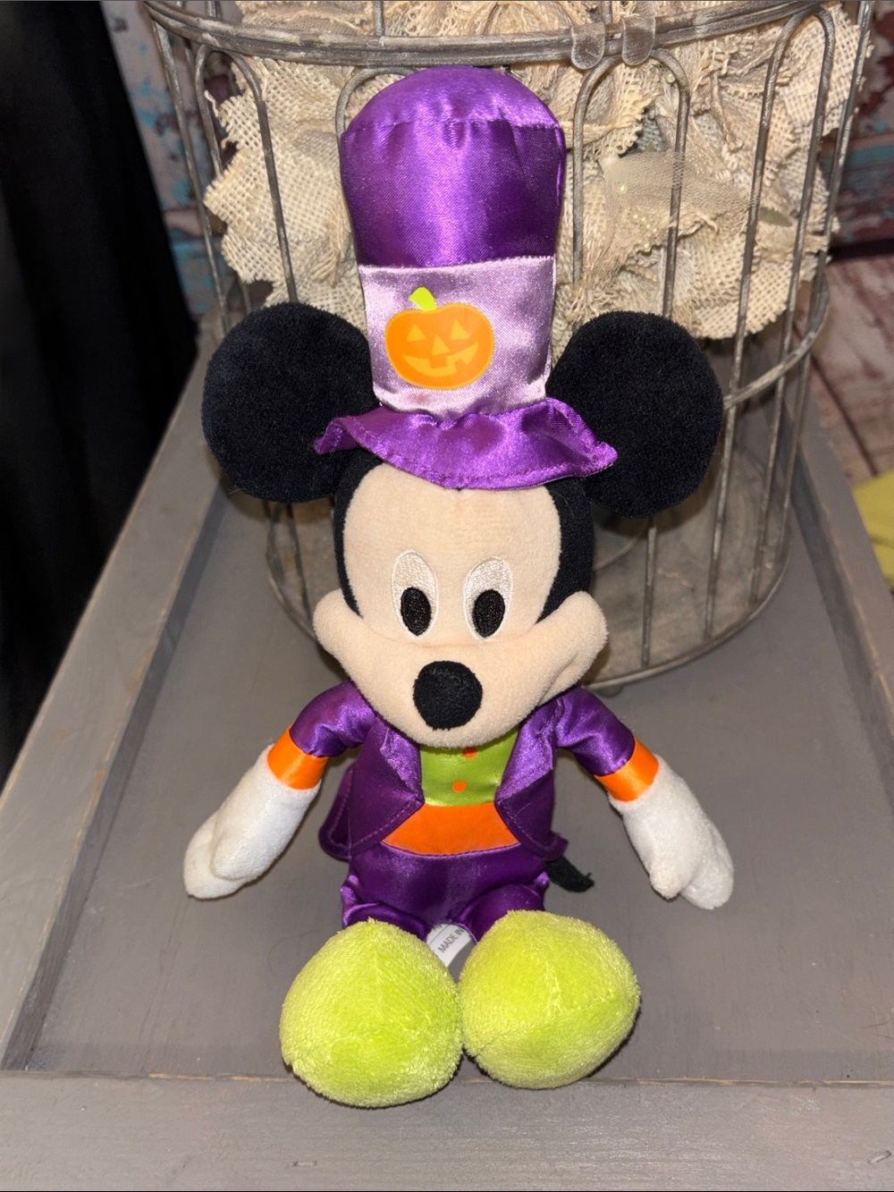 Disney Land Resort Halloween Mickey Mouse with tags
